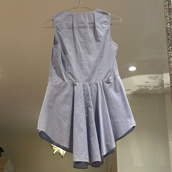 Intermix Blue Top - Picture 2 of 5